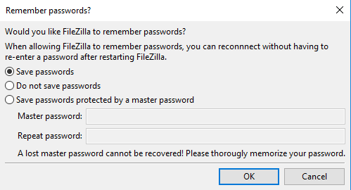 remember passwords?